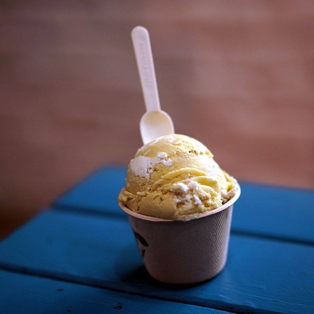 Bananas Foster Ice Cream at Little Giant Ice Cream (Banana Ice Cream)