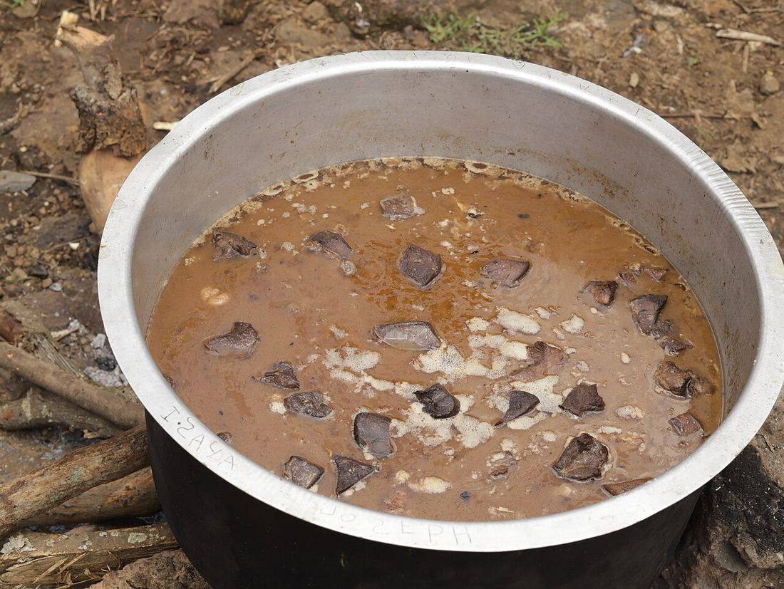 Boiled liver (Beef Liver)