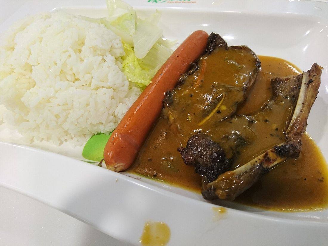 Short Ribs & Sausage with Rice (Beef Short Ribs)