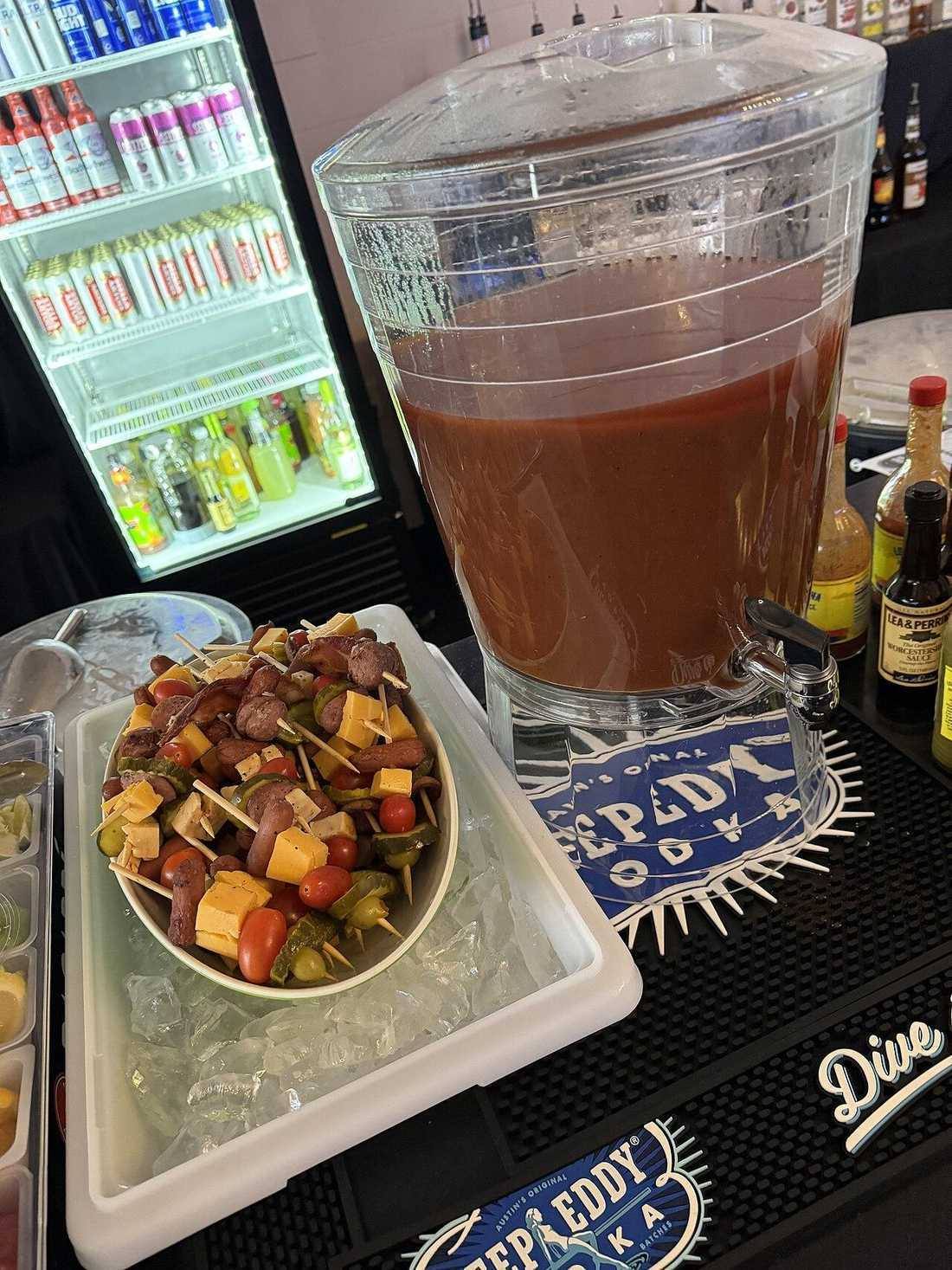 Colts tailgate party at Bullseye Event Center - 10-29-2023 - Sarah Stierch 04 (Bloody Mary Mix)