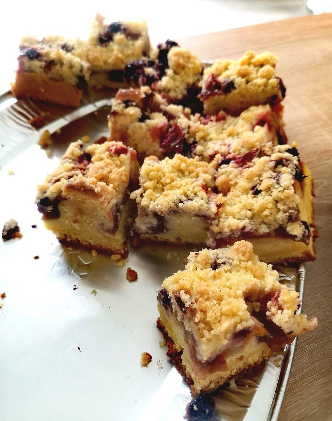 Blueberry Buckle — photograph from Wikimedia Commons