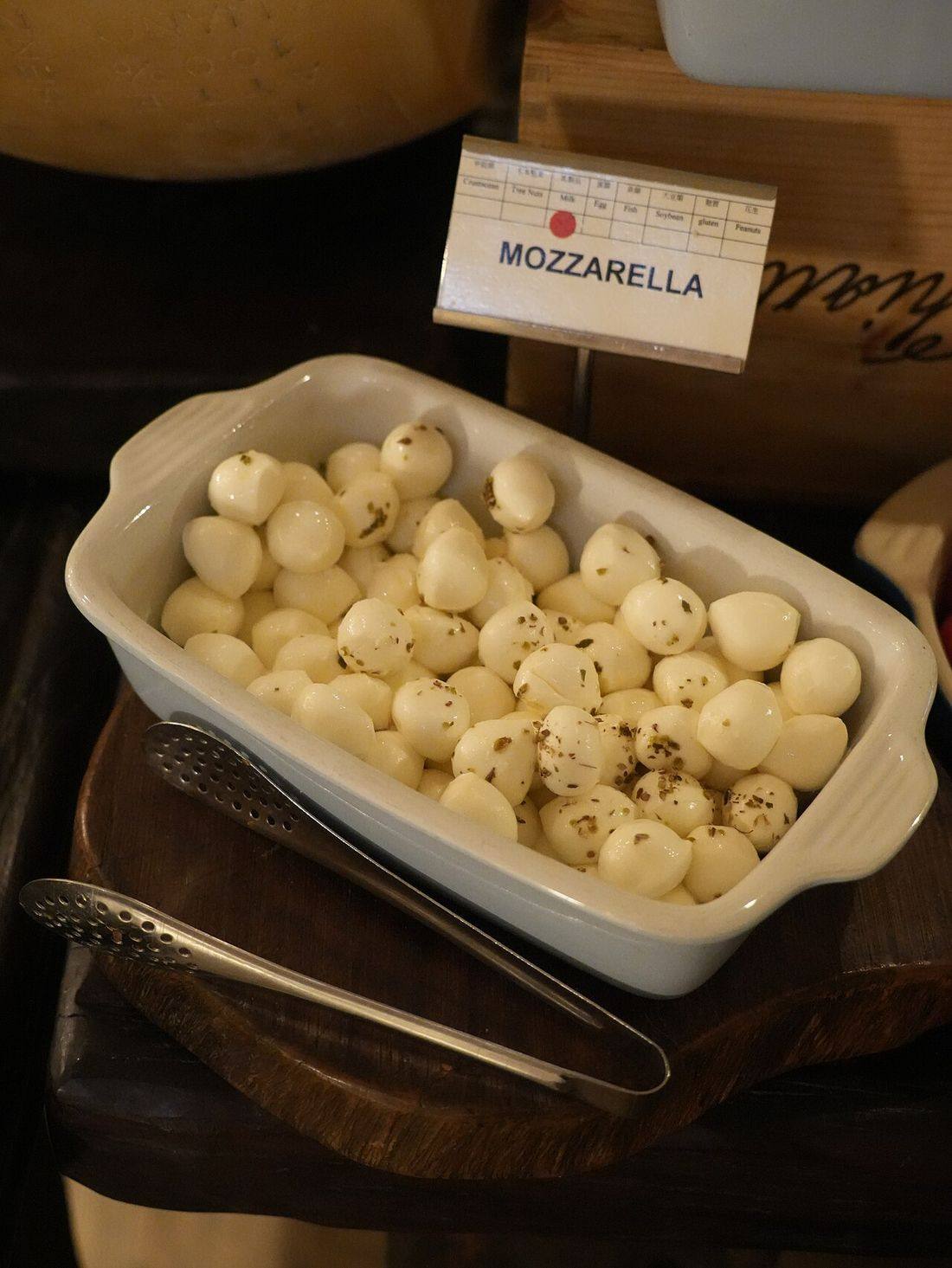 A Plate of Mozzarella Balls (Bocconcini)