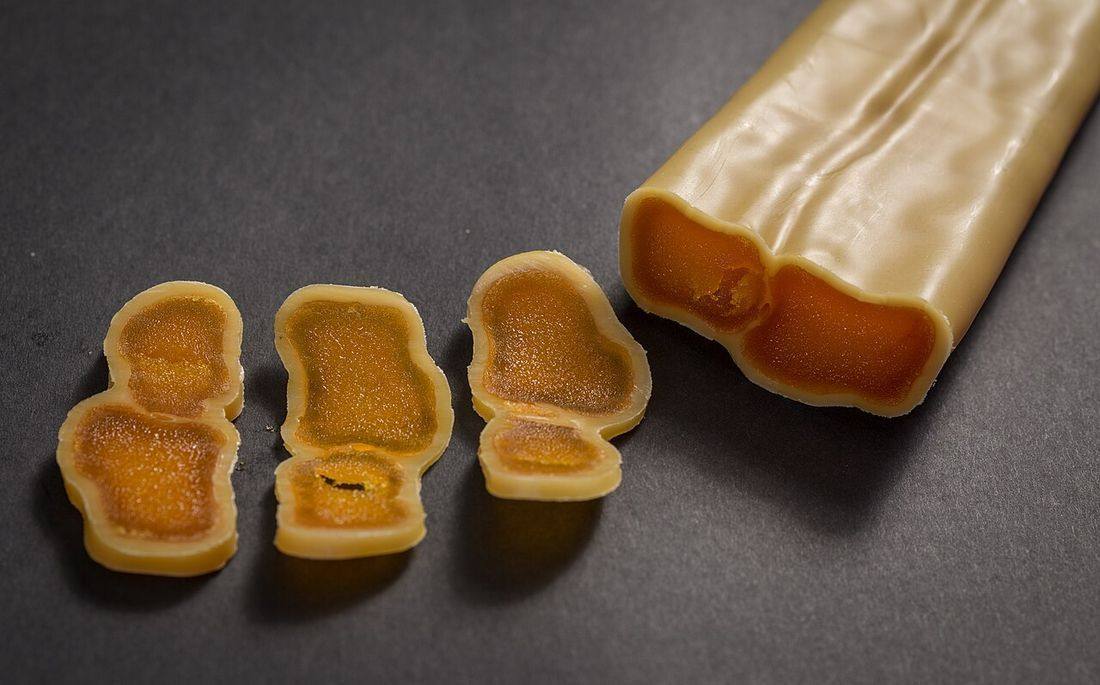 Bottarga — photograph from Wikimedia Commons