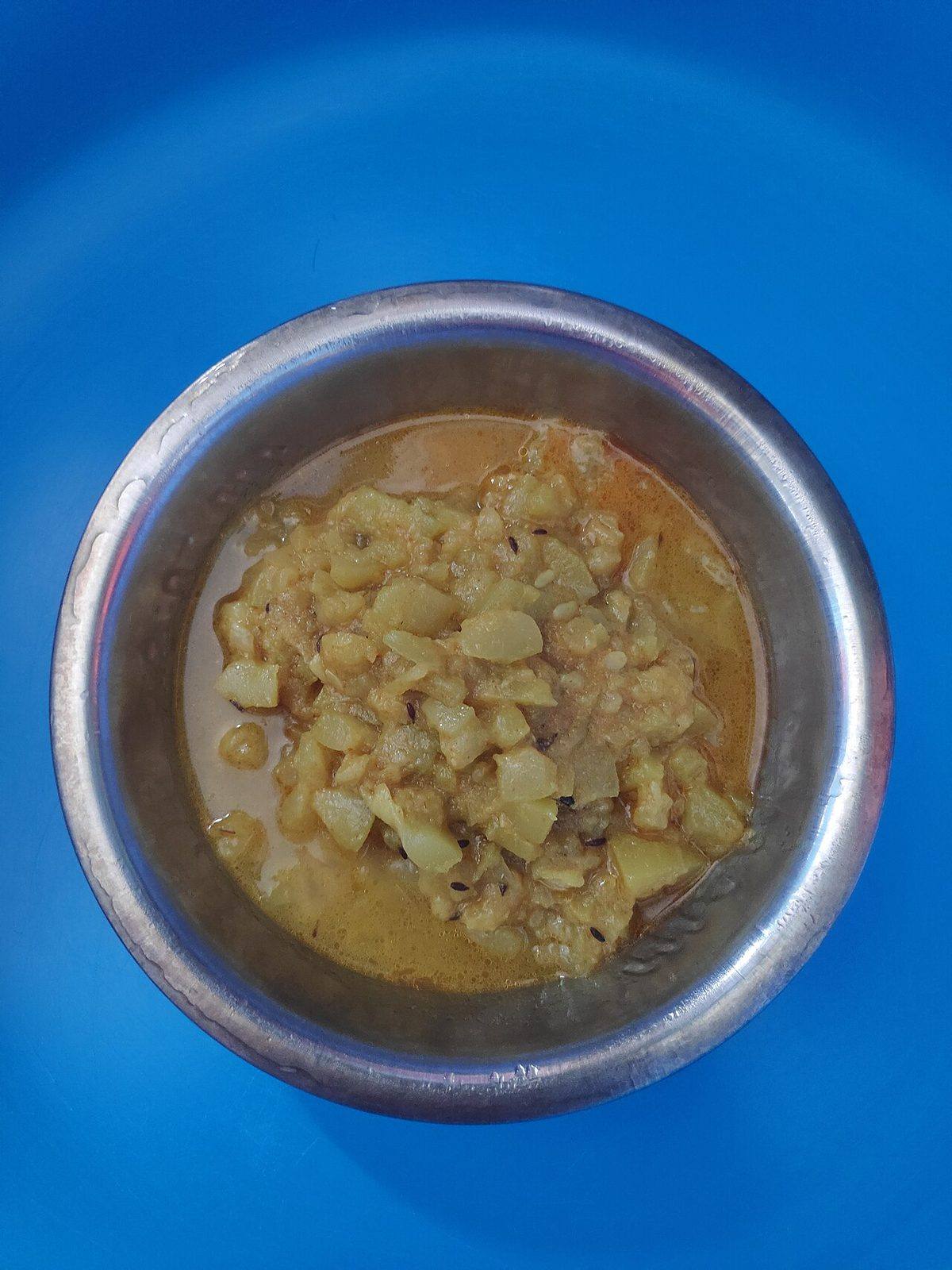 Bottle Gourd Curry (Bottle Gourd)