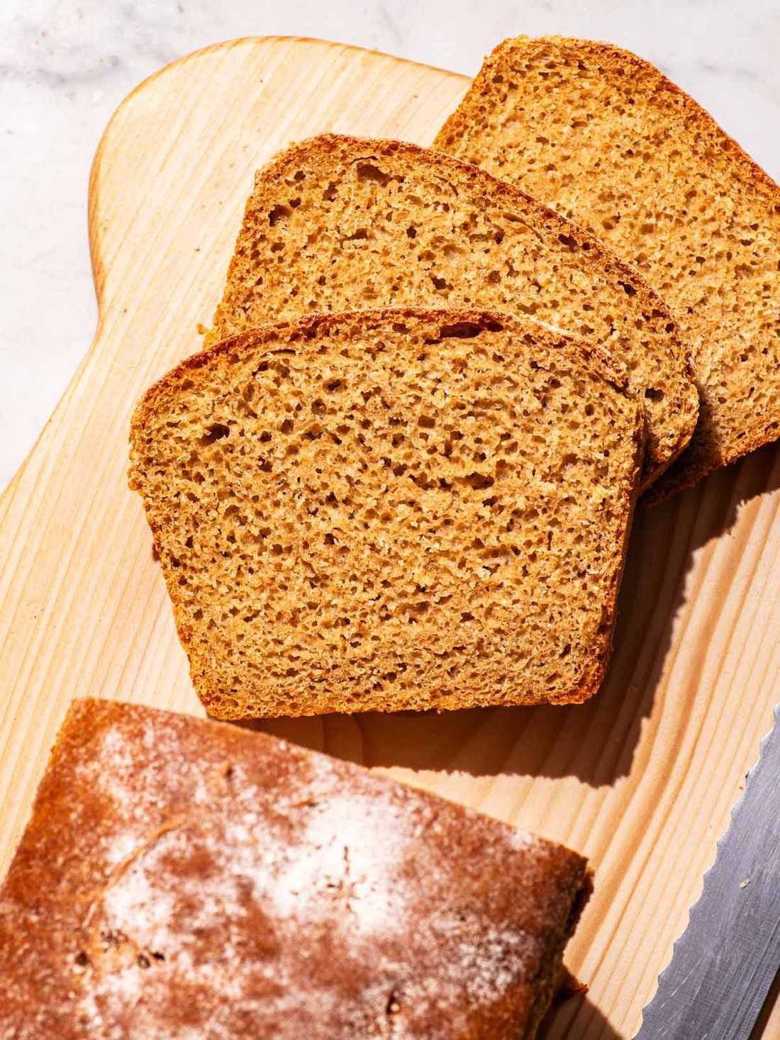 Loaf of sliced bread