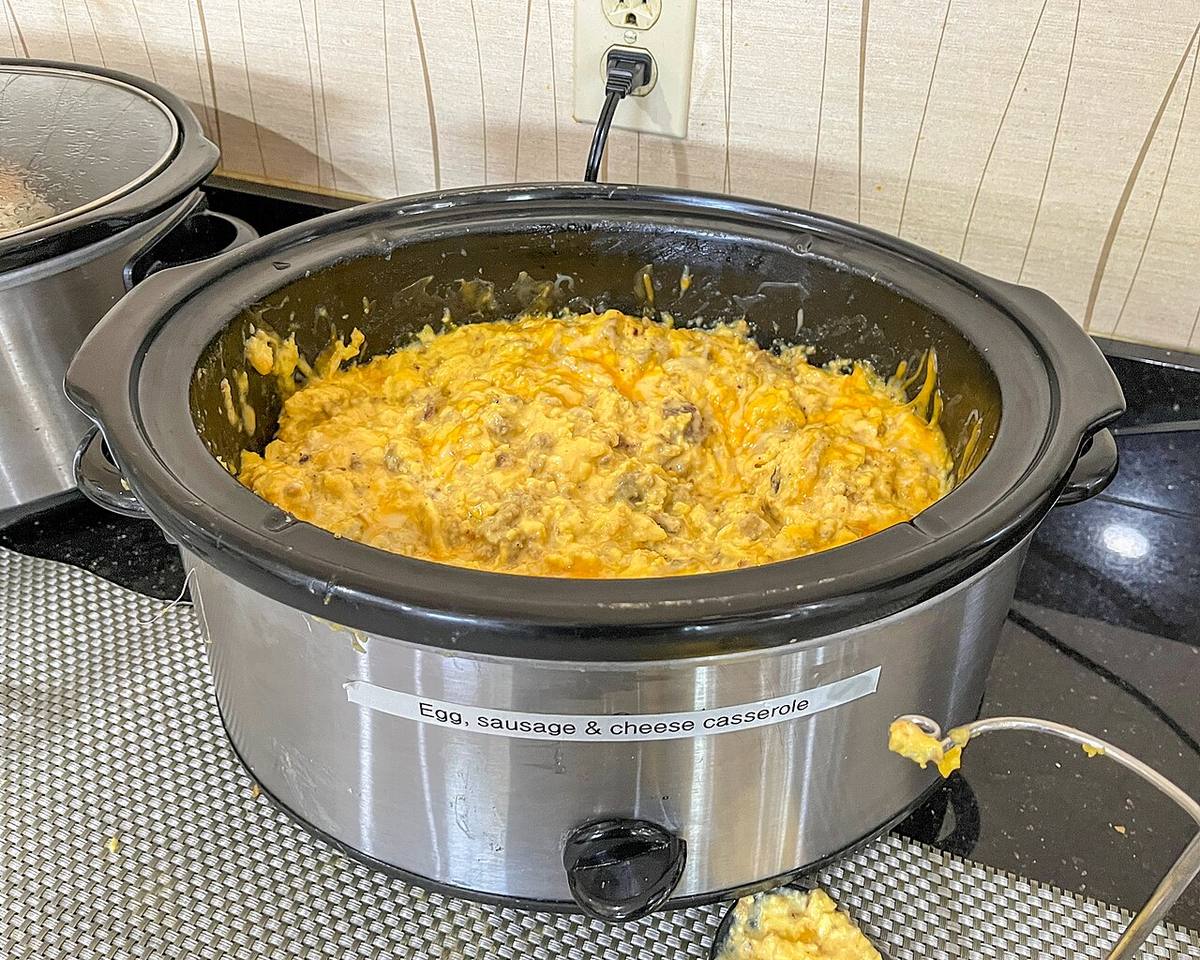 December 25, 2016 - Breakfast in New oOrleans (Breakfast Casserole)