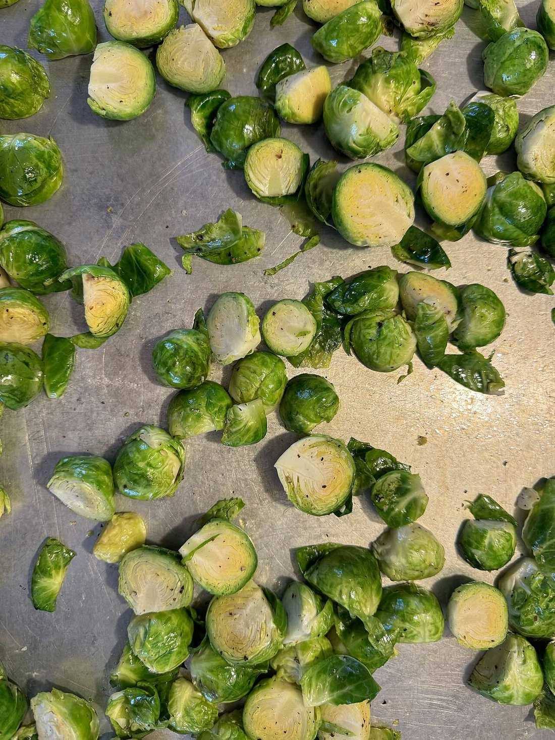 Roasted Brussels sprouts - December 2023 - Sarah Stierch 01