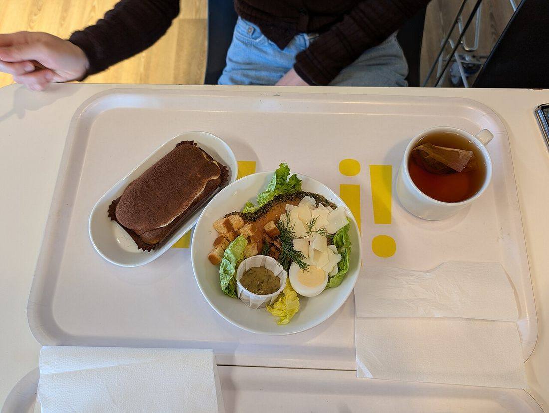 Swedish Caesar Salad, Tiramisu, tea - IKEA Southampton 2026-03-17 (Caesar Dressing)