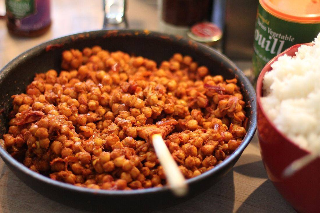 Chana Masala — photograph from Wikimedia Commons