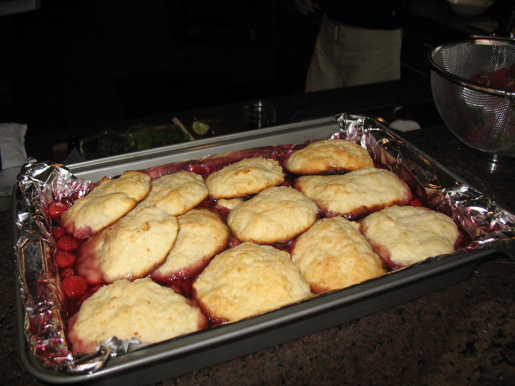 Cherry Cobbler - photograph from Flickr