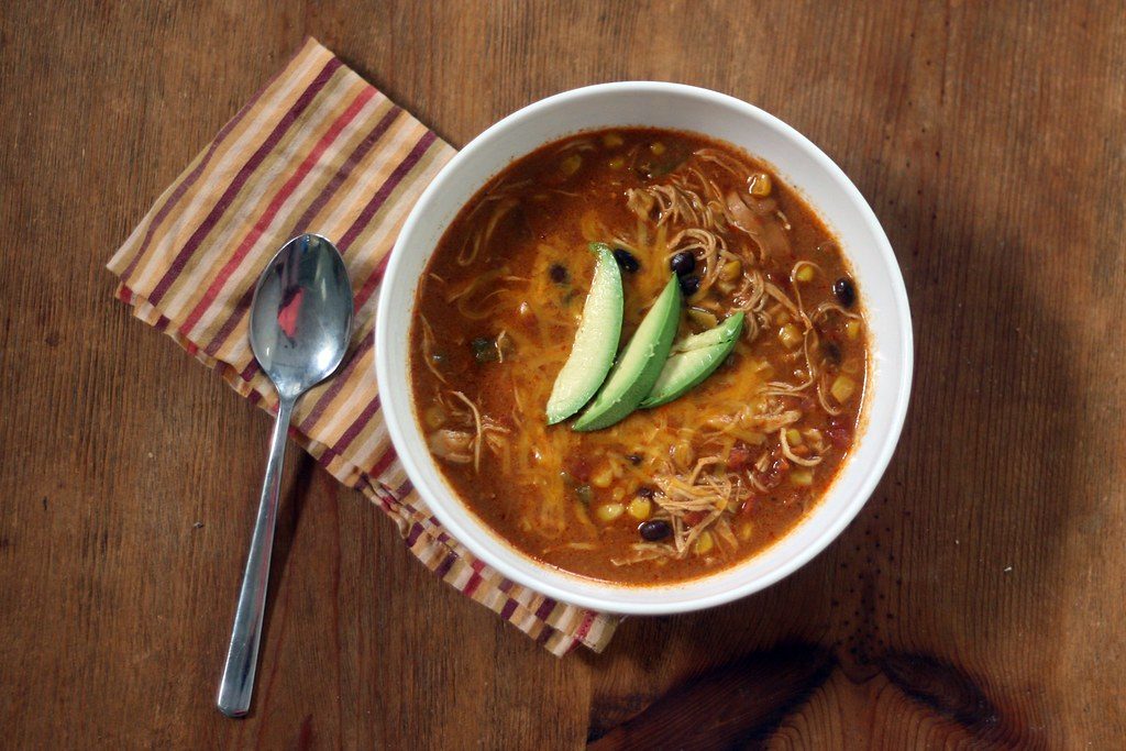 Chicken Enchilada Soup - photograph from Flickr