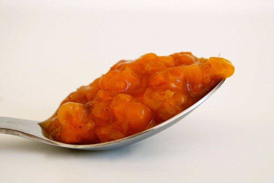 Homemade cloudberry jam (Cloudberries)