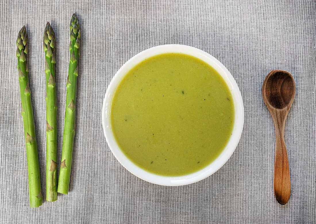 Asparagus soup (spargelsuppe) (Cream Of Asparagus Soup)