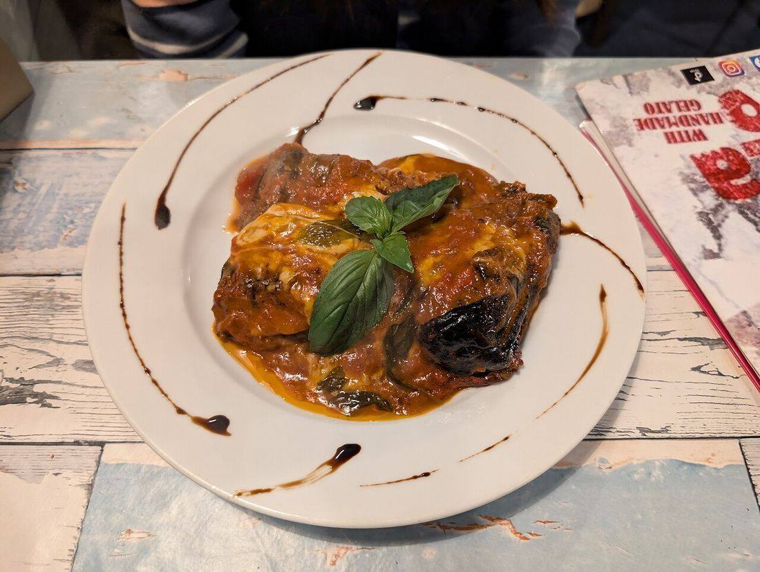 Parmiggiana - Pizza 500 2024-11-16 (Eggplant Parmesan)