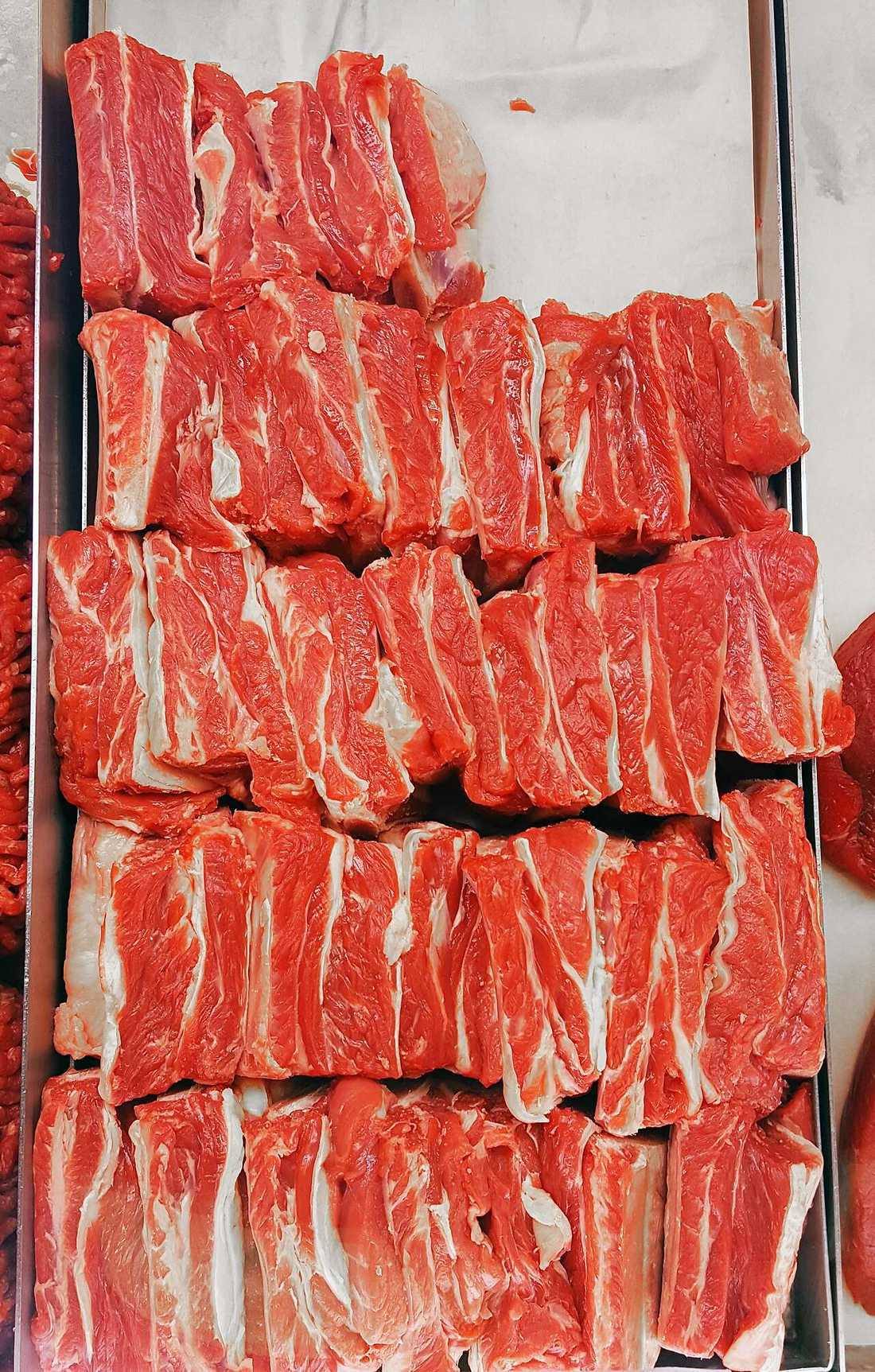 Bone-in chuck short ribs (Flanken)