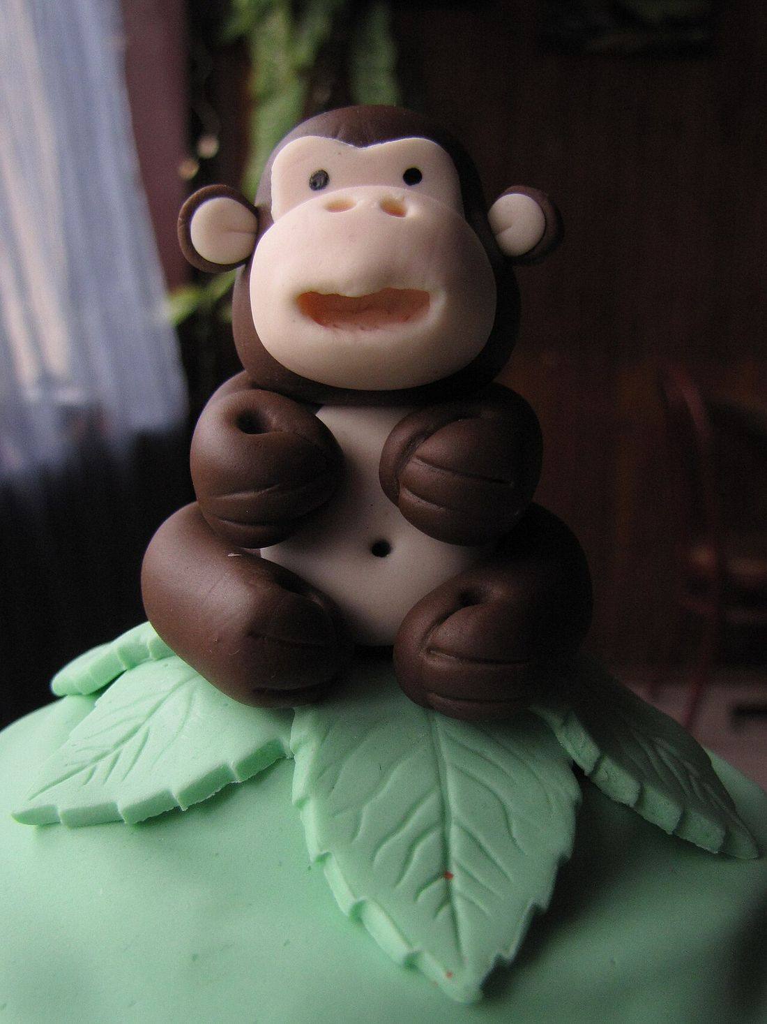 Fondant Monkey