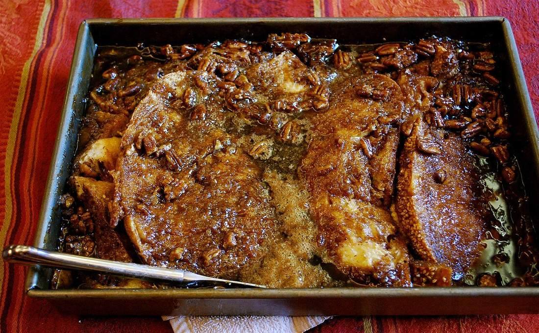 December 25, 2016 - Breakfast in New oOrleans (French Toast Casserole)