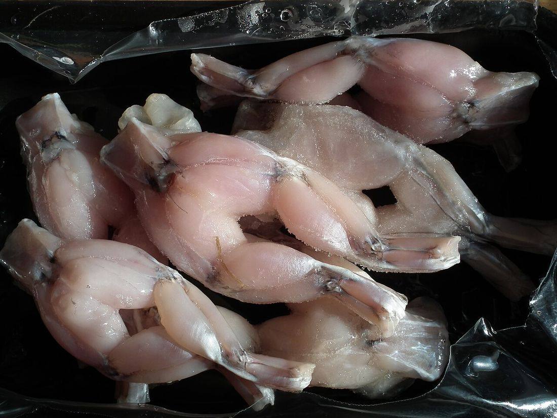 Frog legs in Poznan