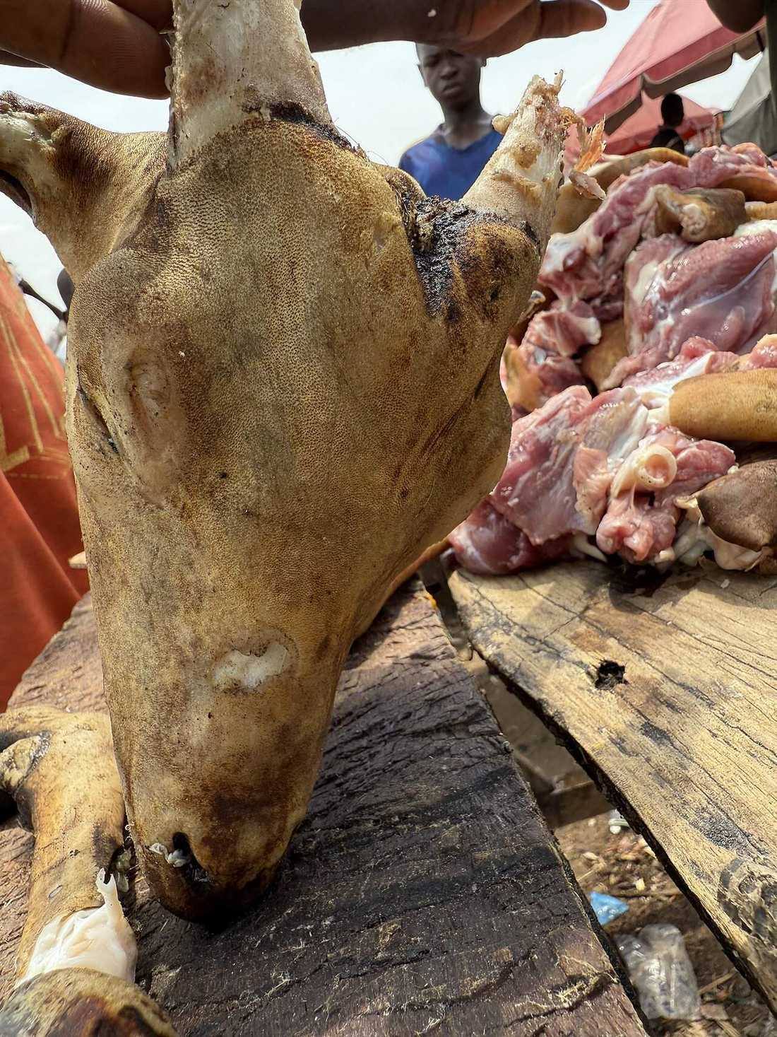 Slaughtering Goat Meat 02