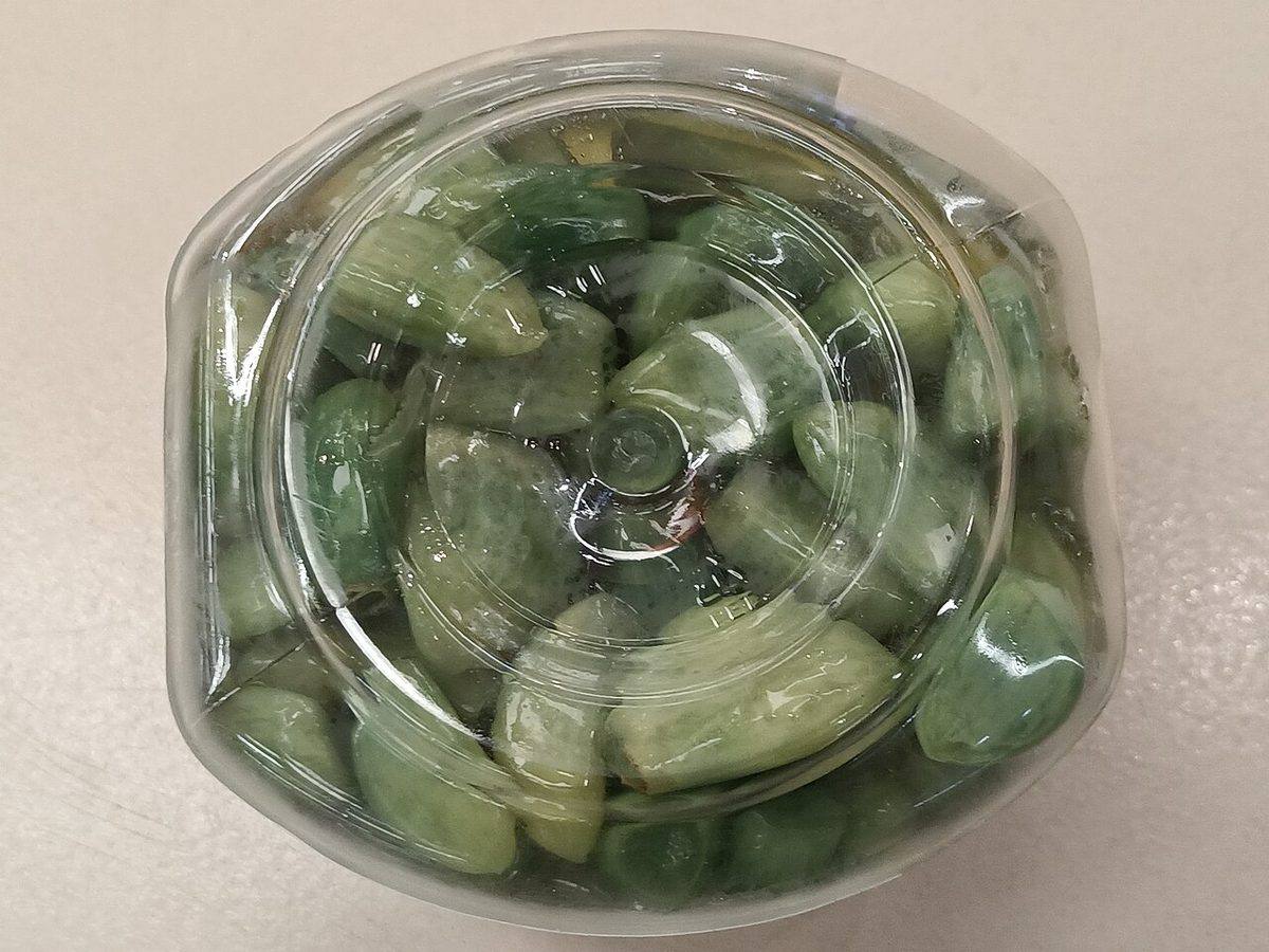 Green pickled garlic (Laba garlic) (Green Garlic)