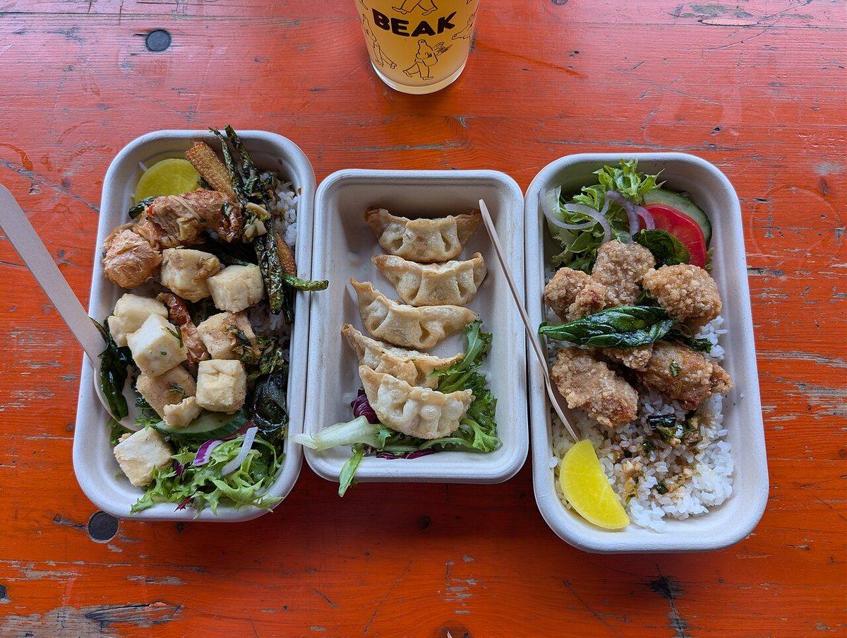 Bento and gyoza - JiaJa Taiwan Bento 2026-05-29 (Gyoza)