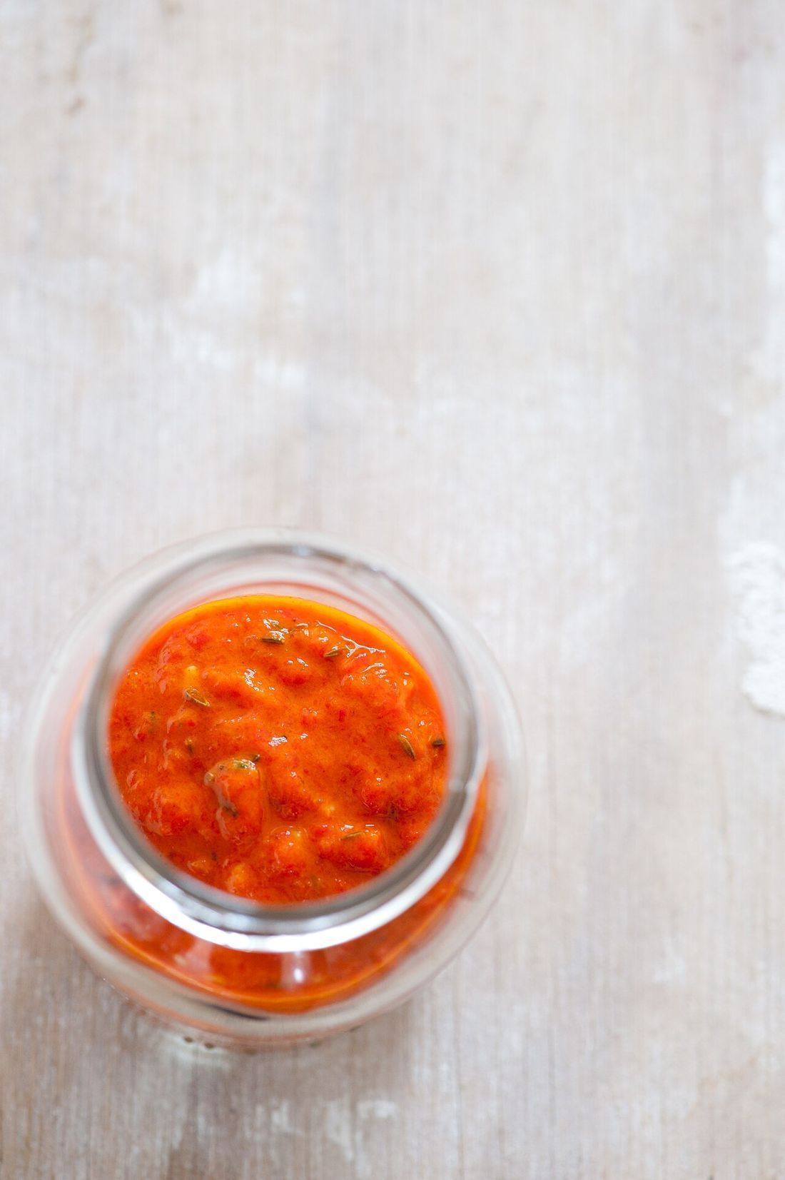 Harissa in a jar