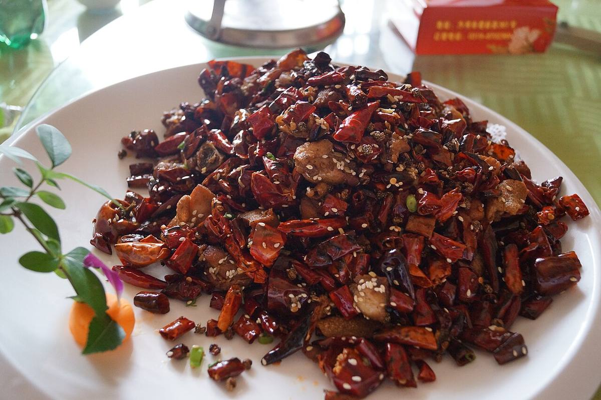 Menu Makan , Ayam Kung Pao dengan Nasi (Penutup) (Kung Pao Chicken)