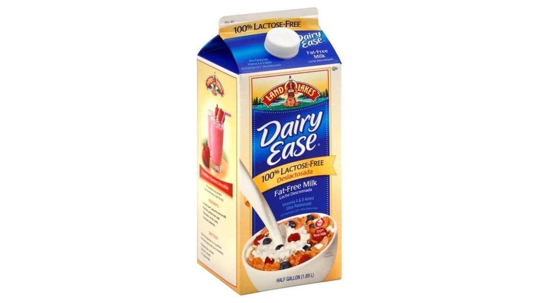 Fresh lactose-free milk