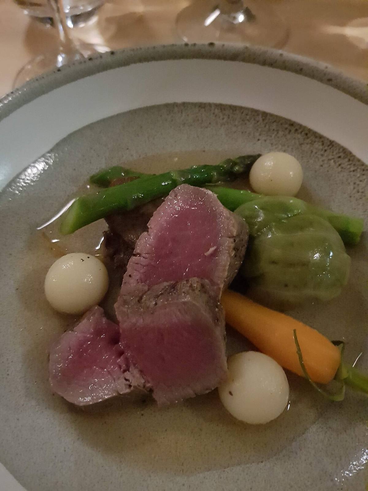 Braised Lamb Neck – Scallion Pancakes, Pickled Vegetables