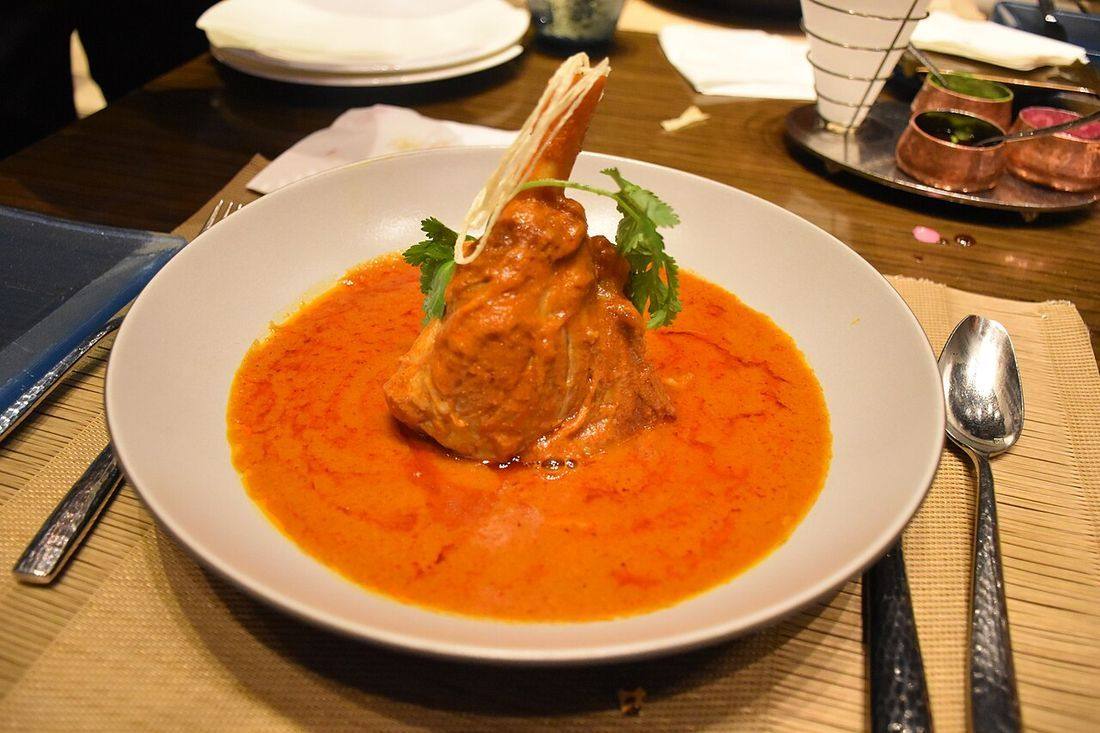 Lamb shank with curry (Lamb Shanks)