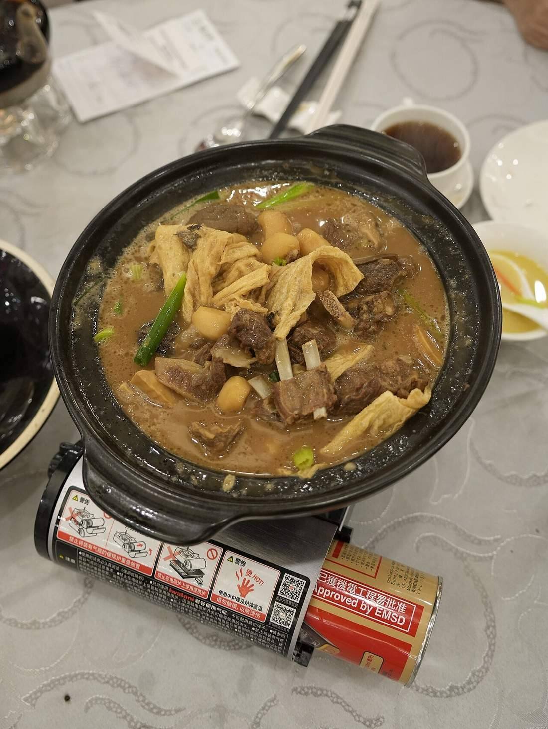 A Lamb Stew from YYH Chinese Restaurant