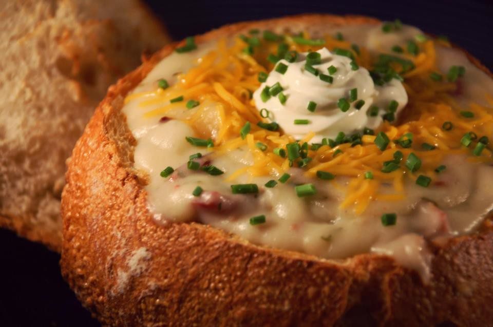 Loaded Baked Potato Soup - photograph from Flickr