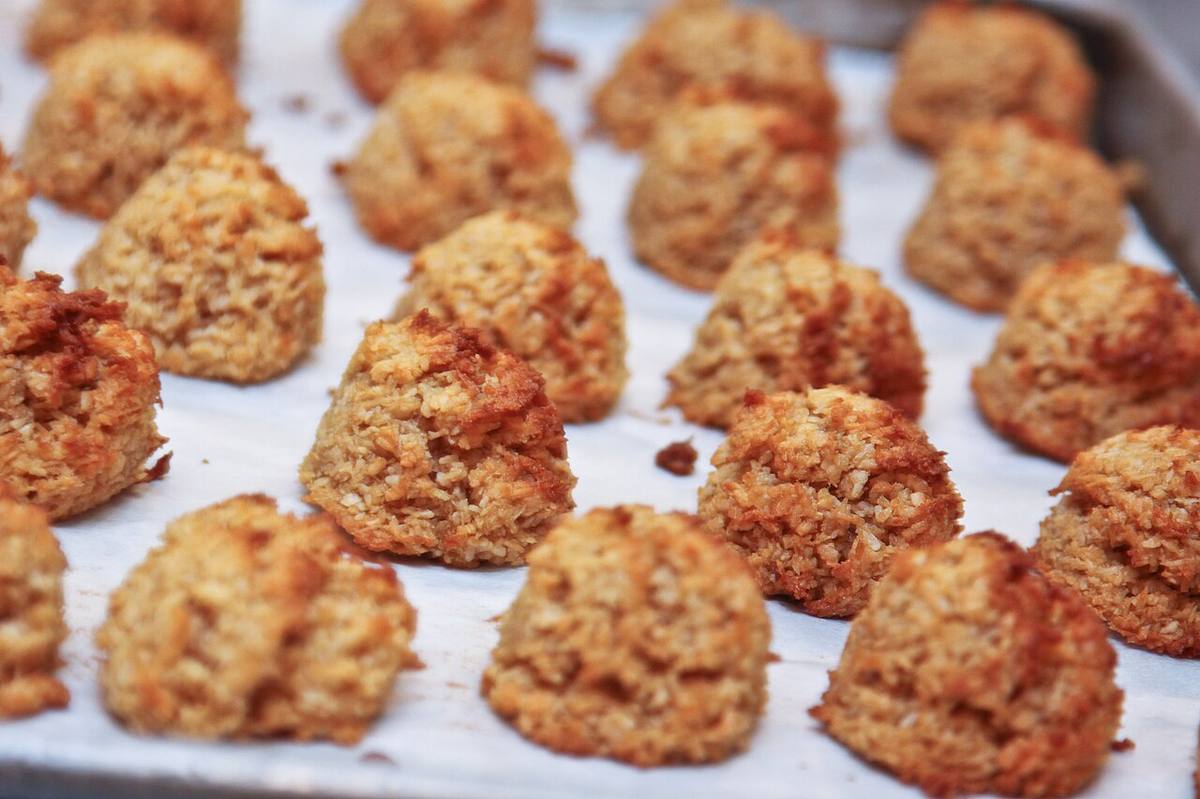 Macaroons at home in September 2024
