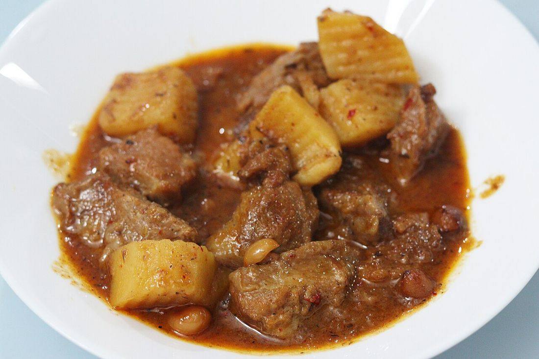 Massaman curry, Bang Kapi, Bangkok
