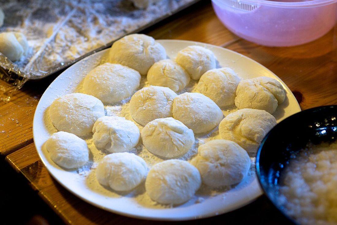 Hand pounded Mochi