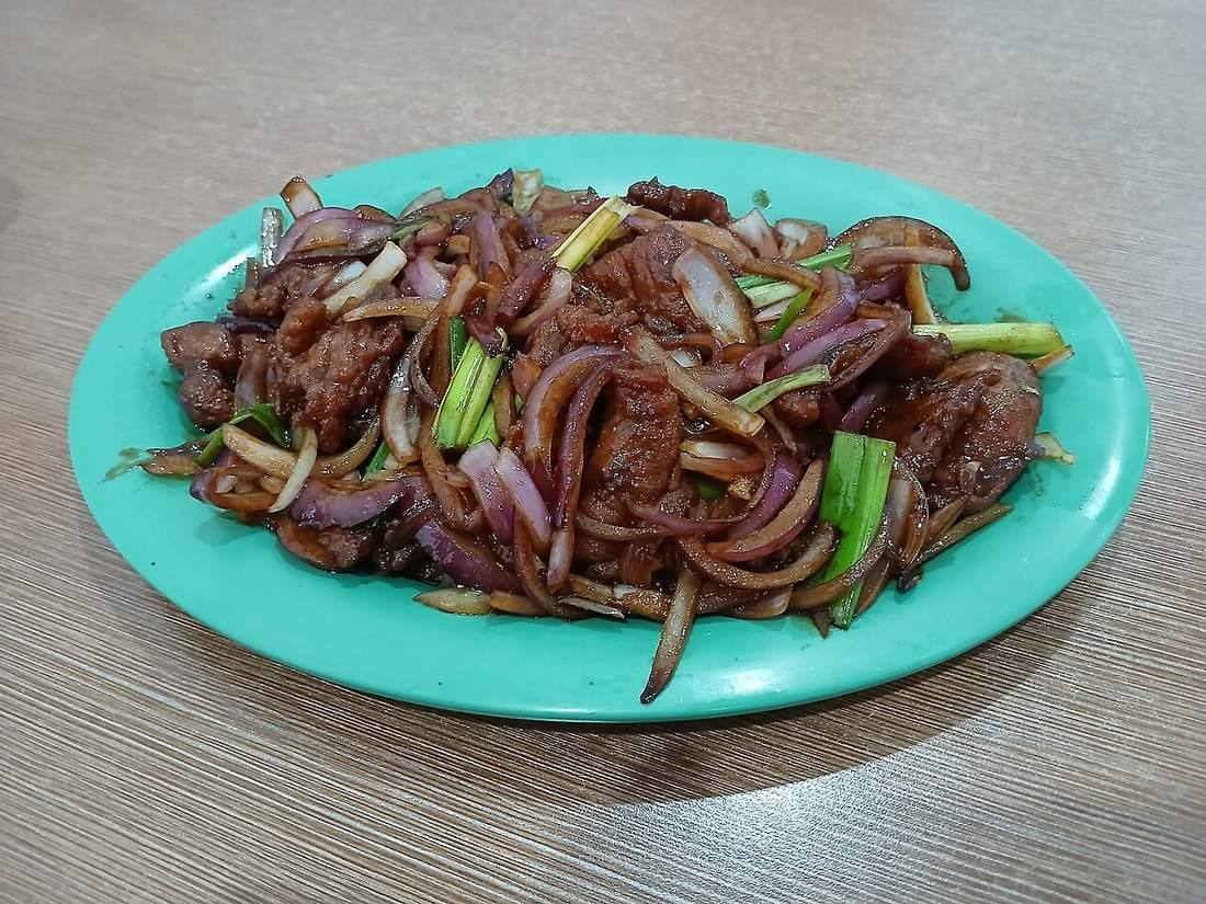 Mongolian beef from Hunan Cafe, Burke, Virginia
