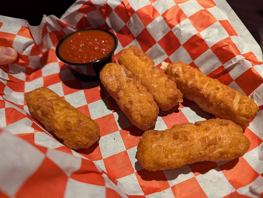Mozzarella Sticks at Mobtown Ballroom