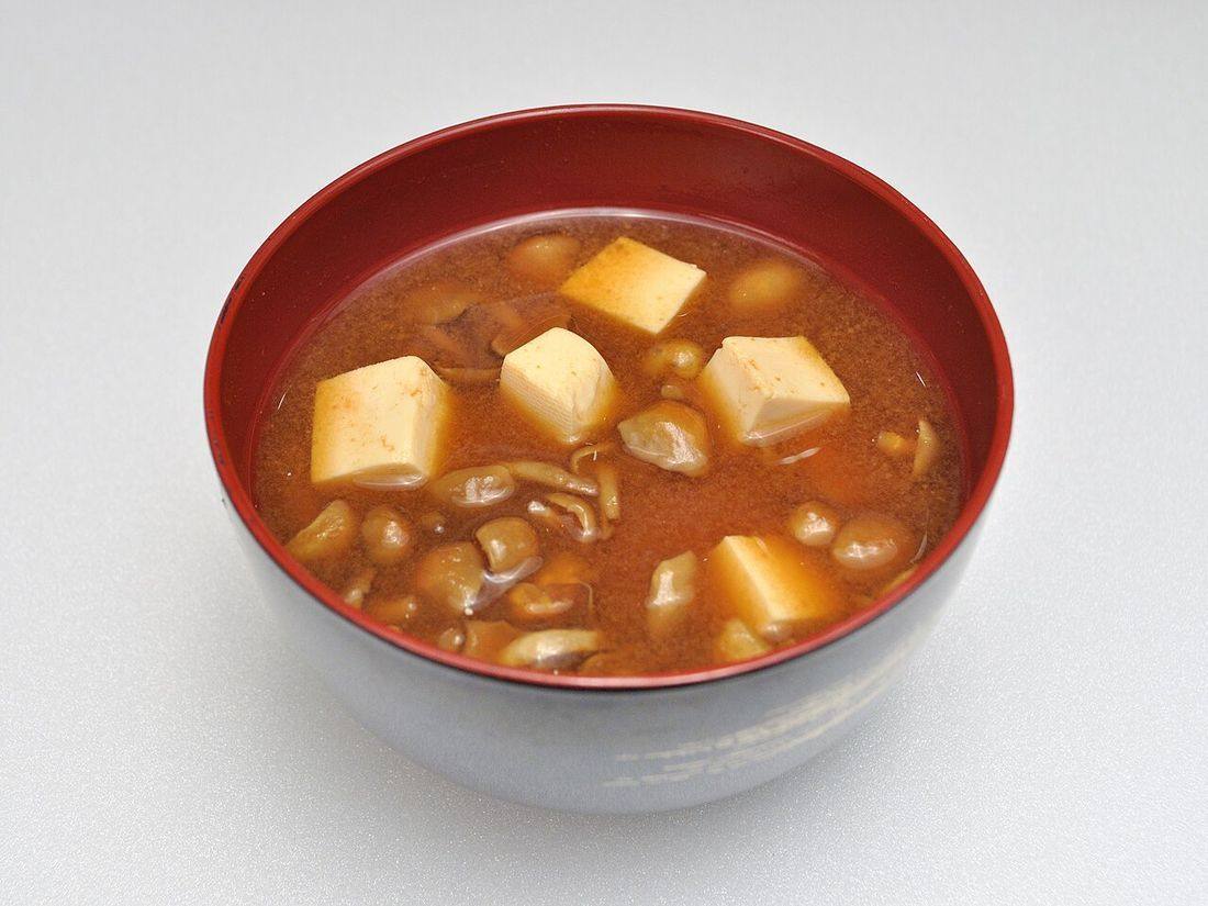 Pholiota microspora miso soup 001 (Nameko)