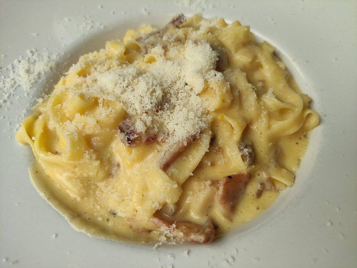 La vita é Bella - Pasta Carbonara (Pasta Carbonara)