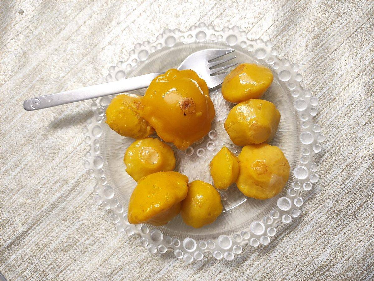 Pickeled Pattypan squash (Pattypan Squash)