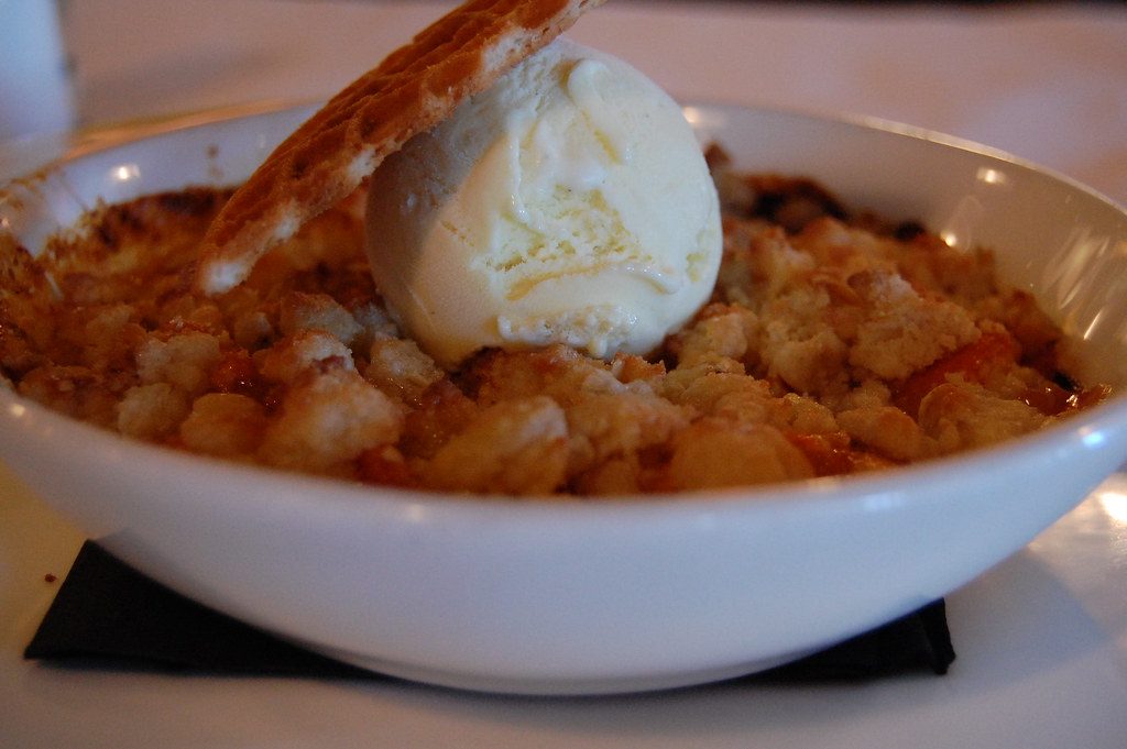 Peach Crisp - photograph from Flickr