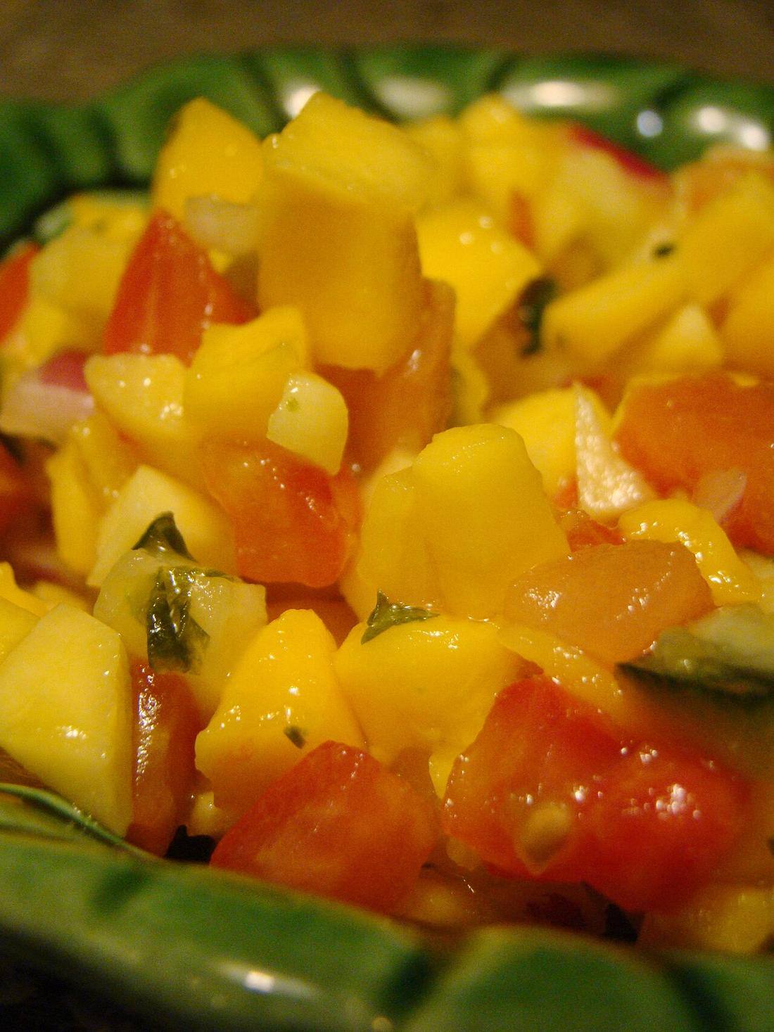 Peach Salsa — representative photograph from Wikimedia Commons