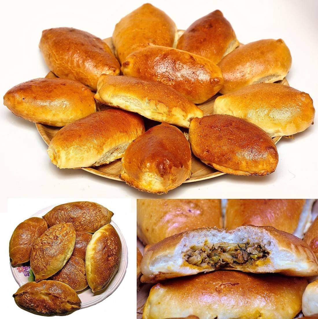 Piroshki — photograph from Wikimedia Commons