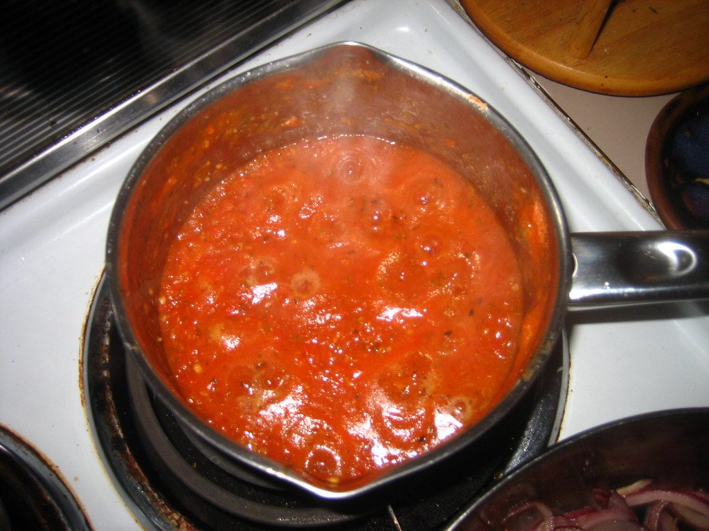 Pizza Sauce - photograph from Flickr