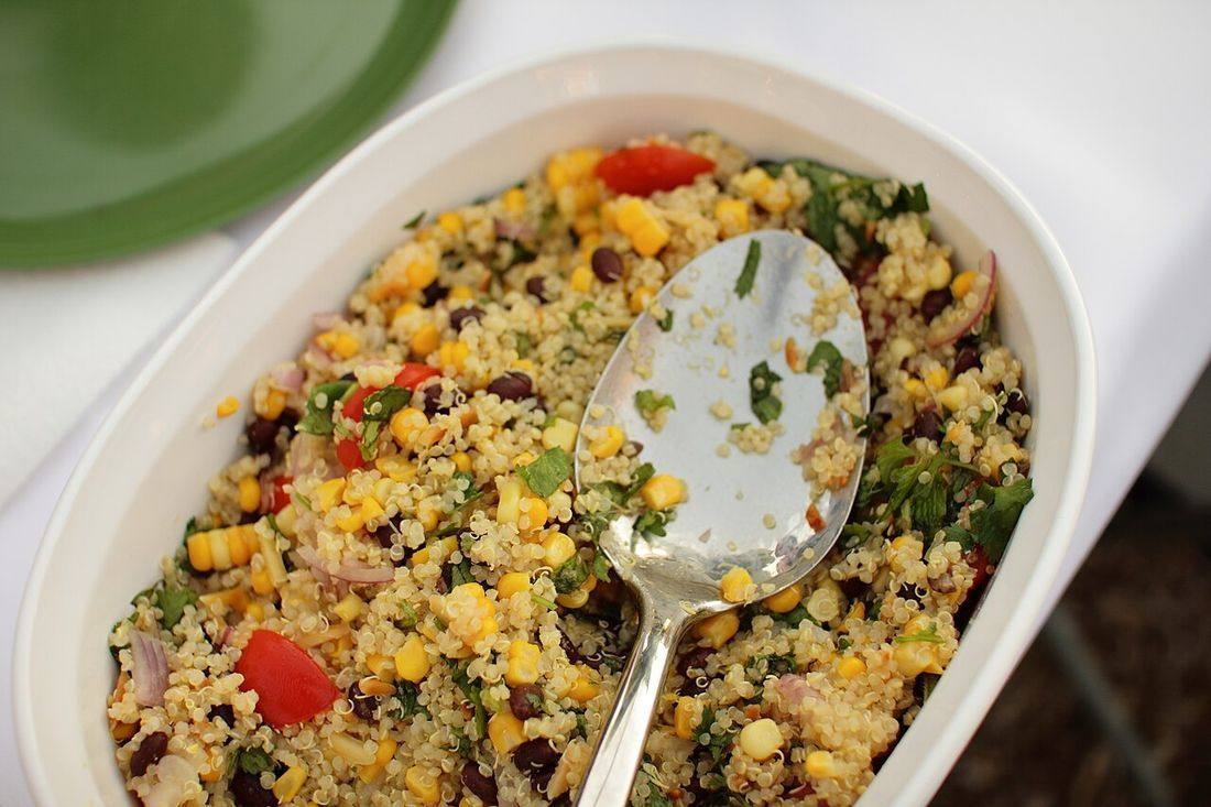 Quinoa Salad — photograph from Wikimedia Commons