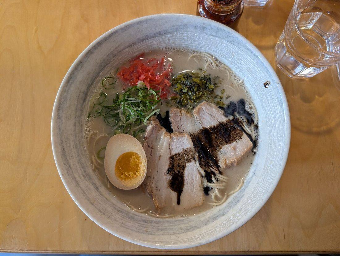 Tonkotsu ramen (M) - Goemon Ramen Bar 2025-09-01 (Ramen Broth)