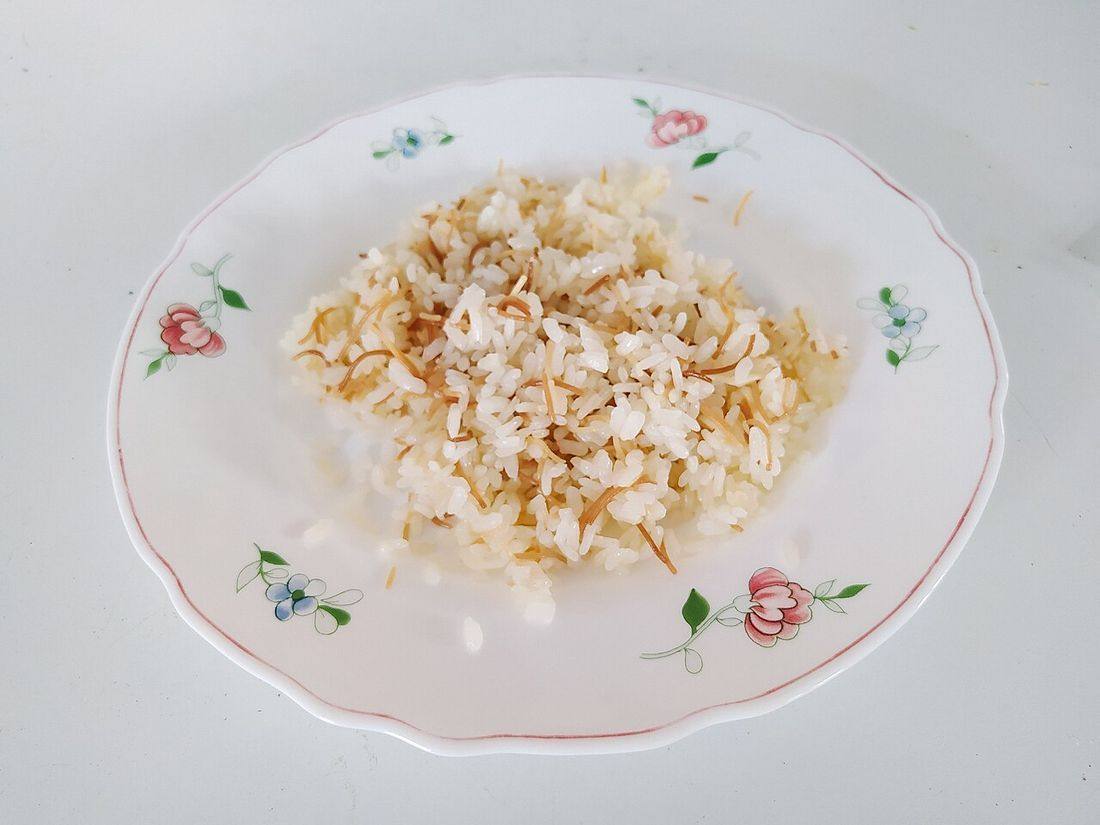 Arabic rice (Rice Pilaf)