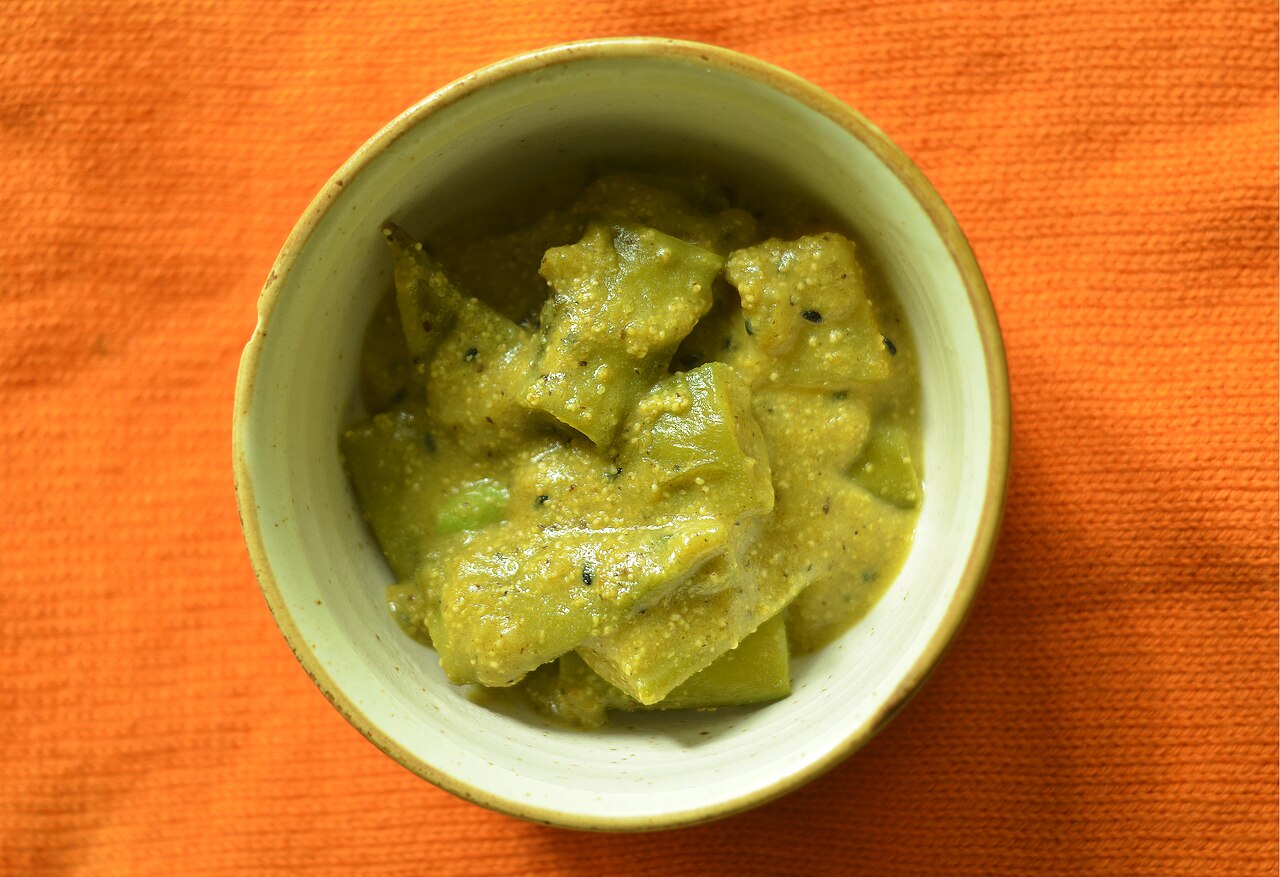 Simbo posto or Simba Posta (Romano Beans)