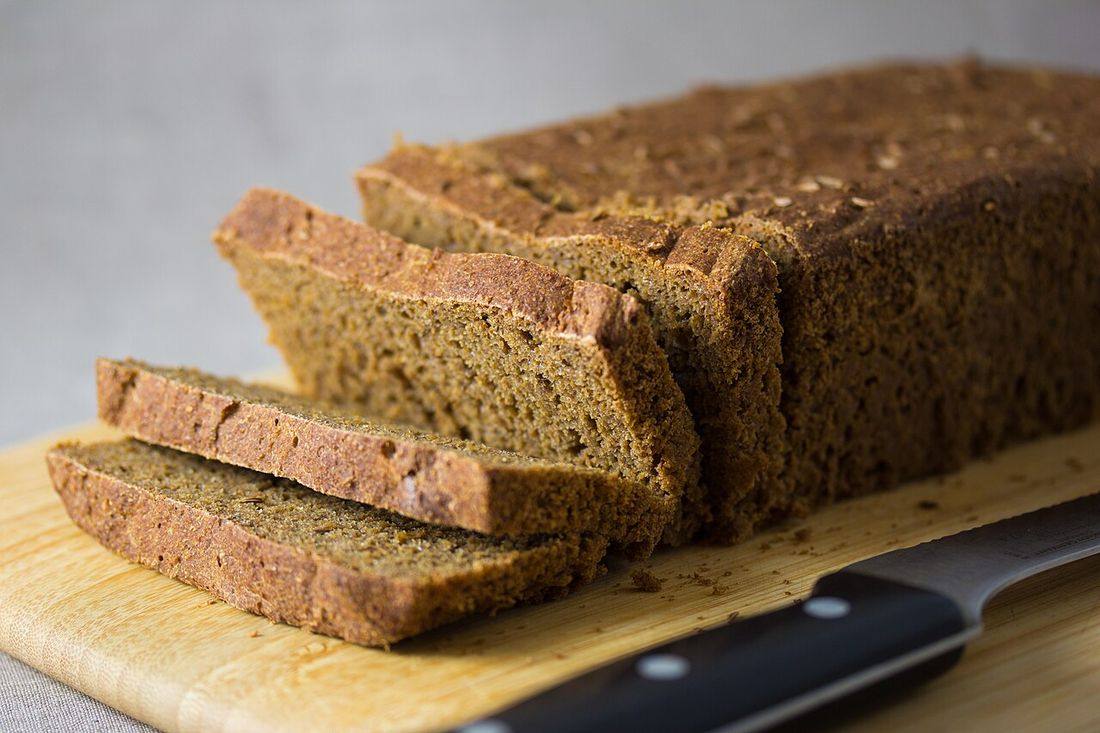 Easter breakfast in Serbia (close-up) (Rye Bread)