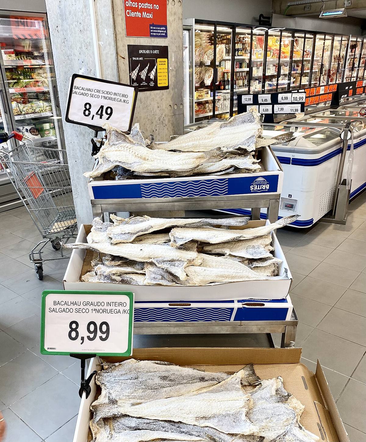 Dried and salted cod (Salt Cod)